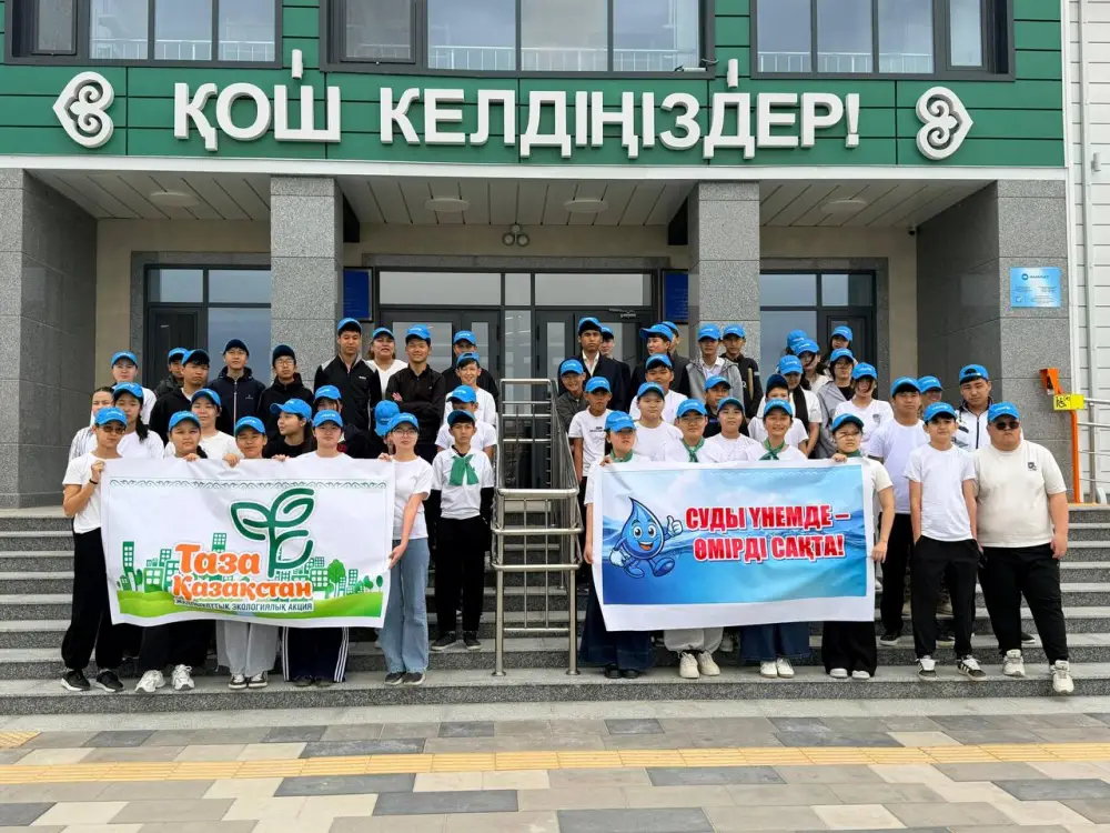 Более 20 тонн мусора убрано участниками плоггинга, прошедшего в Кызылординской области в рамках акции «Мөлдір бұлақ» (5)