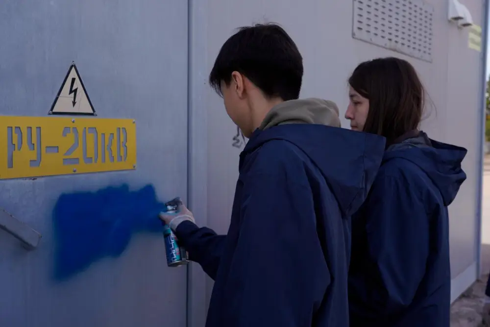 Акцию по борьбе с наркограффити провели в Астане (5)