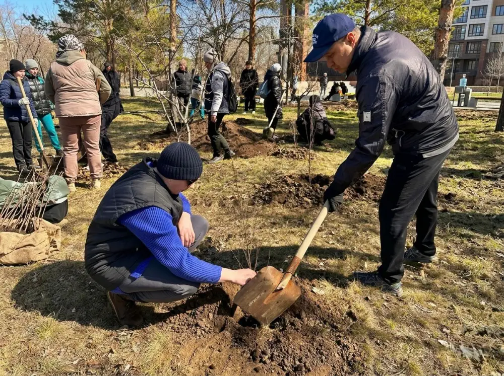 Жители города Лисаковск поддержали экологическую инициативу «Таза Қазақстан» (2)
