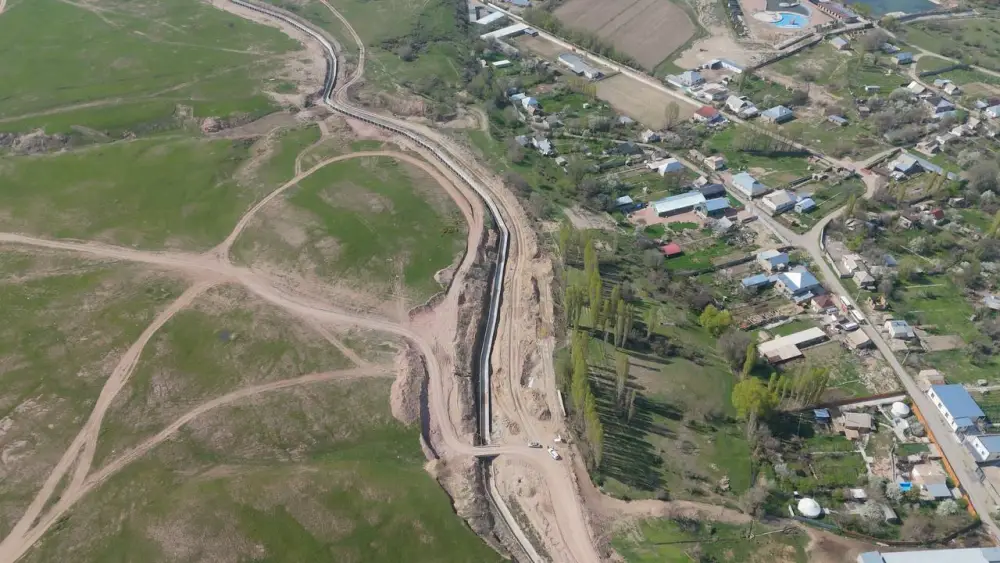 Реконструкция магистрального канала длиной 9,2 км ведется в Жамбылской области (3)