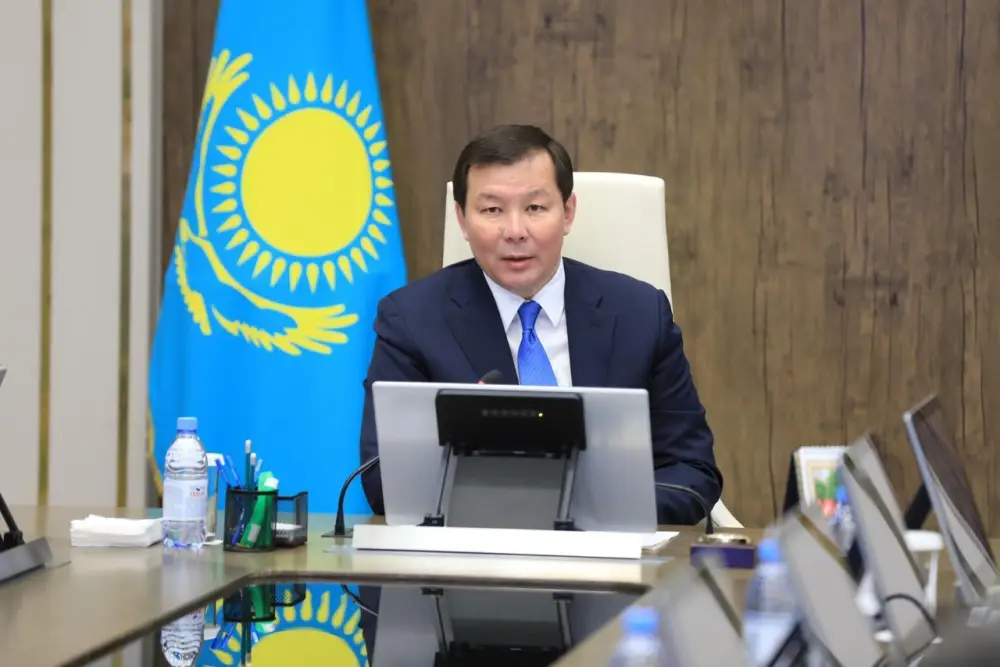 Аким региона обсудил с сенаторами развитие экономики и бюджетный потенциал (9)