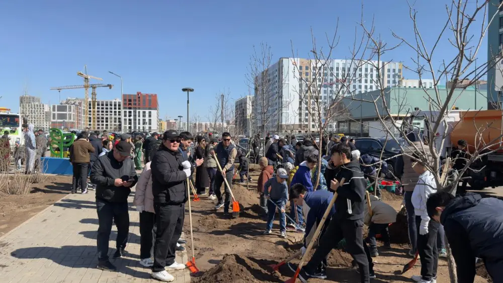 «Союз отцов» с детьми поддержали инициативу «Таза Казахстан» (8)