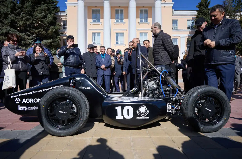 Студенты Baitursynuly University разработали гоночный болид (8)
