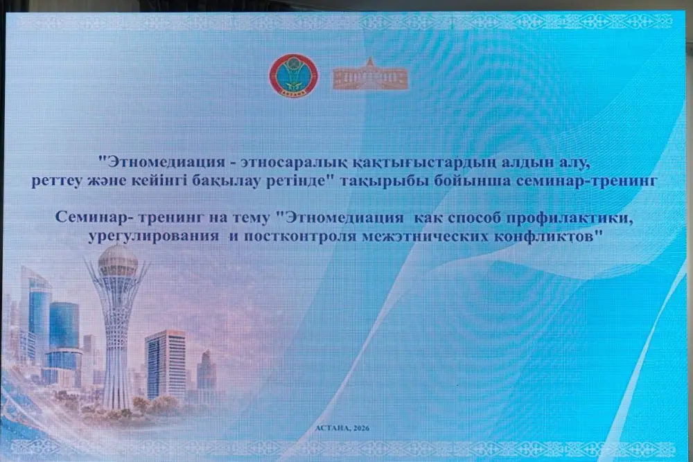 Тренинги, лекции и реальные кейсы: в Астане завершился двухдневный семинар по этномедиации (8)