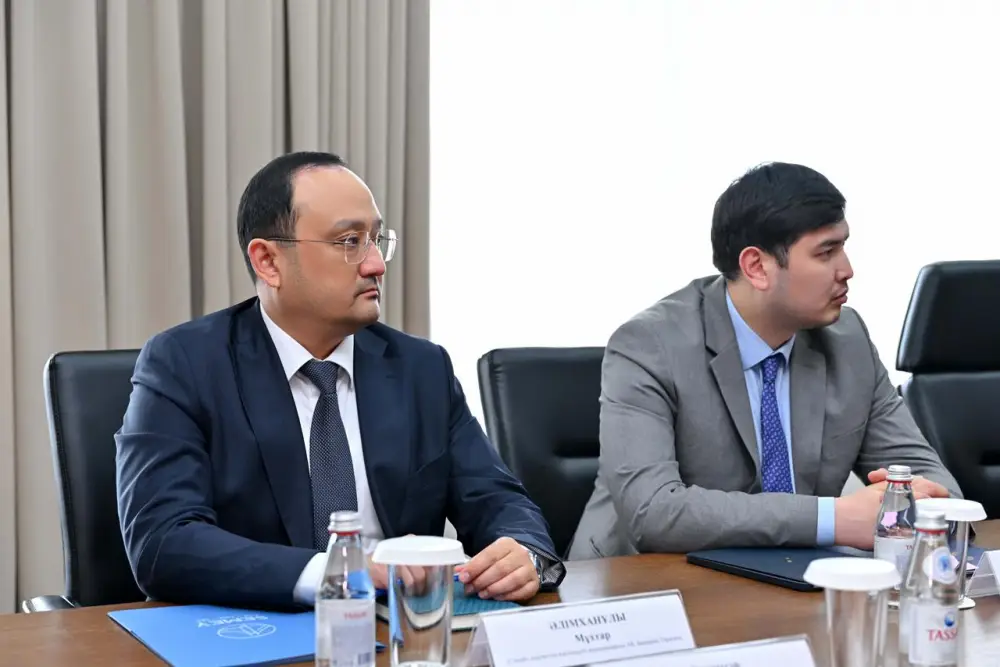 Аким области встретился с руководителем Национальной палаты предпринимателей «Атамекен» (3)