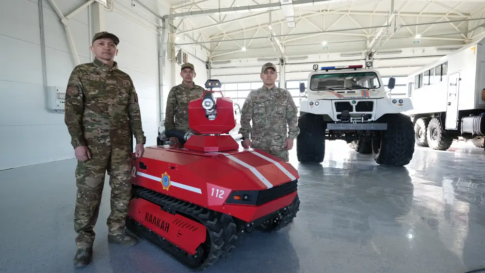 В посёлке Атамекен впервые за 40 лет прошла реновация пожарной части (8)