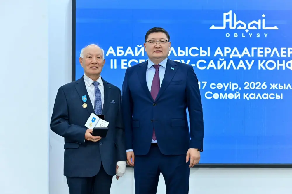 В области Абай прошла II отчетно-выборная конференция ветеранской организации (5)