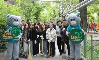 День чистоты в Шымкенте собрал 55 тысяч горожан