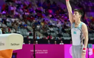 Казахстанские гимнасты завоевали медали на этапе Кубка мира в Египте