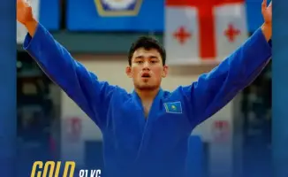 «Золото» на горизонте: Адилет Алмат — новый чемпион Азии в мире дзюдо