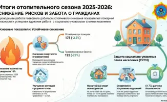 Отопительный сезон: пожарная безопасность стала теплым пледом для граждан