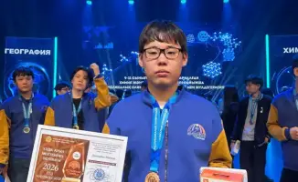 Даниярбек Магжан из Иргизского района стал лучшим сельским школьником Казахстана