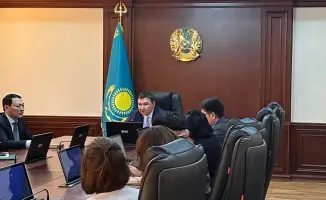 Собрание партии «AMANAT» в Минэнерго