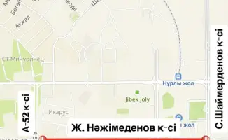В Астане улица Ж. Нажимеденова временно закроет свои двери для ремонта