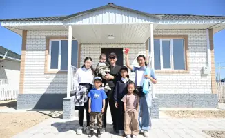 В Жетісу сданы новые дома для социально уязвимых категорий населения