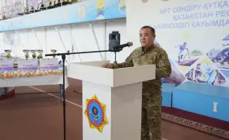 Закрытие турнира по пожарно-спасательному спорту в Астане