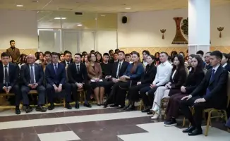 В Западно-Казахстанской области председатель Агентства встретился со студентами и активом для обсуждения трудоустройства и инициатив