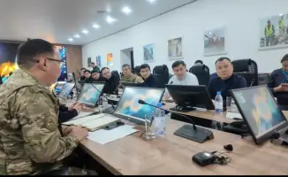 Аким области Асхат Шахаров провел экстренное заседание оперативного штаба по возгоранию крыши акимата