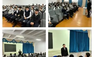 Мәртөк ауданында жоғары сынып оқушыларына діни теріс ағымдардан сақтану бойынша ақпараттық кездесу өтті