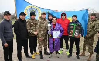 Караганда: сержант установил рекорд на ультрамарафоне