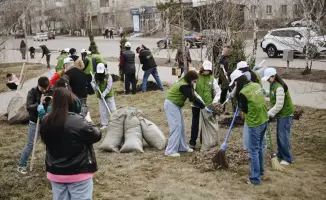 Субботники в области в рамках акции «Таза Қазақстан»