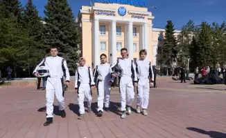 Гоночный болид, разработанный студентами Baitursynuly University, разгоняется до 100 км/ч за три секунды