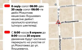 Улица Жетысуская: ремонт, который изменит маршруты!