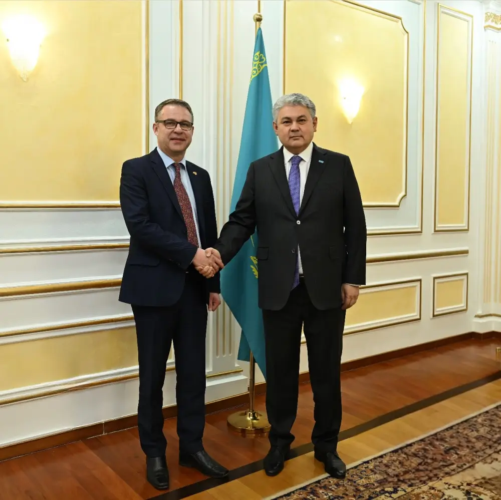 Глава МИД Казахстана принял Посла Литвы (4)