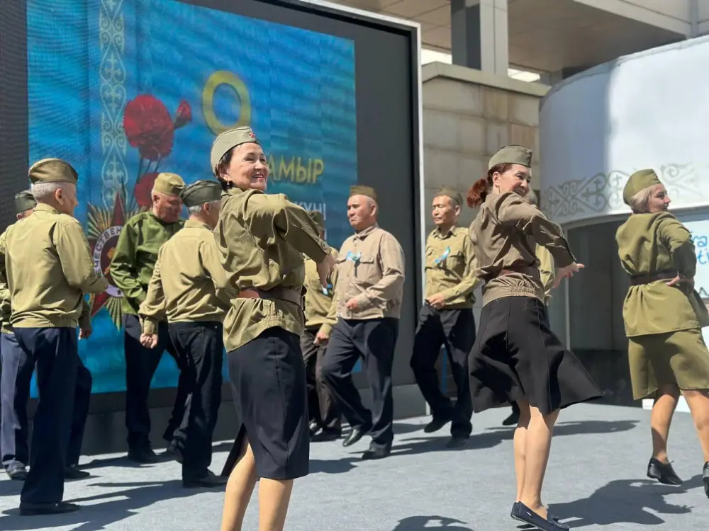 В Астане прошел театрализованный концерт «Таусылмас тағзым» (10)