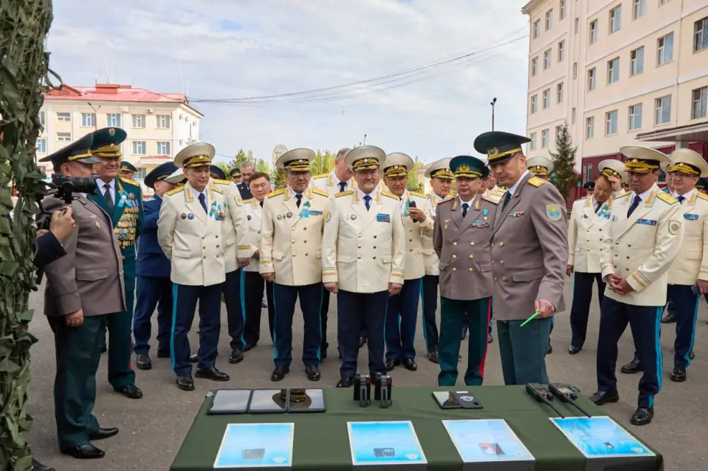 В Национальной гвардии прошла акция «Сарбазға прокурорлық кеңес» (3)