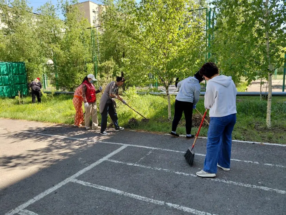 Более 100 тысяч жителей поддержали экоакцию «Таза Қазақстан» в Астане (5)