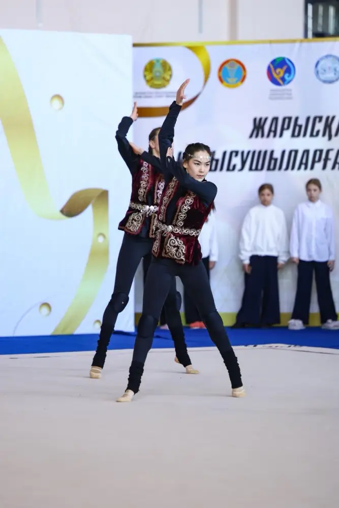 В Астане проходит чемпионат Казахстана по художественной гимнастике среди мастеров спорта (10)