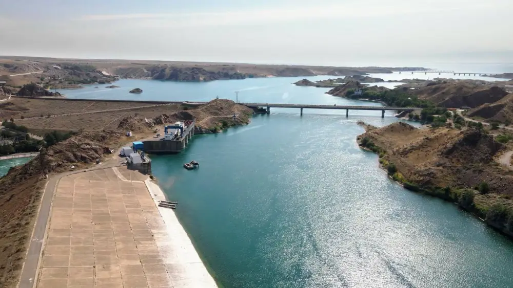 На 98% наполнено Капшагайское водохранилище в Алматинской области (3)