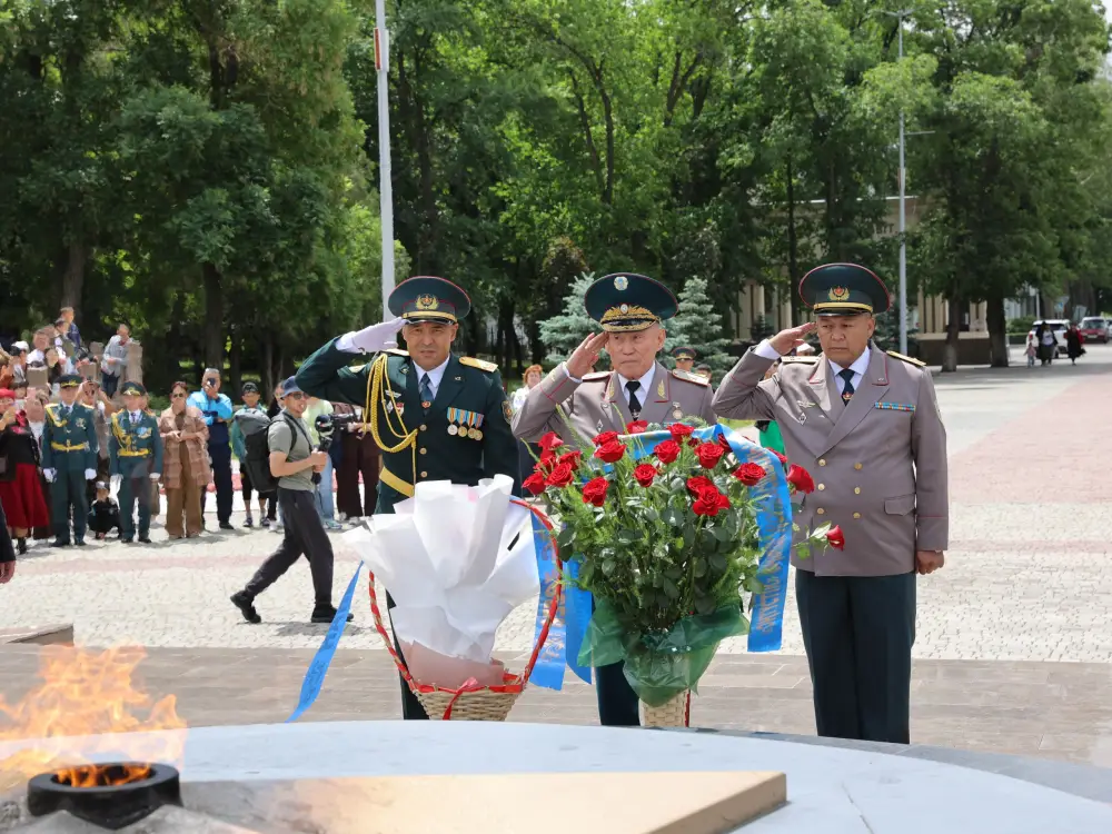 Новобранцы приняли военную присягу в Жамбылской области (3)