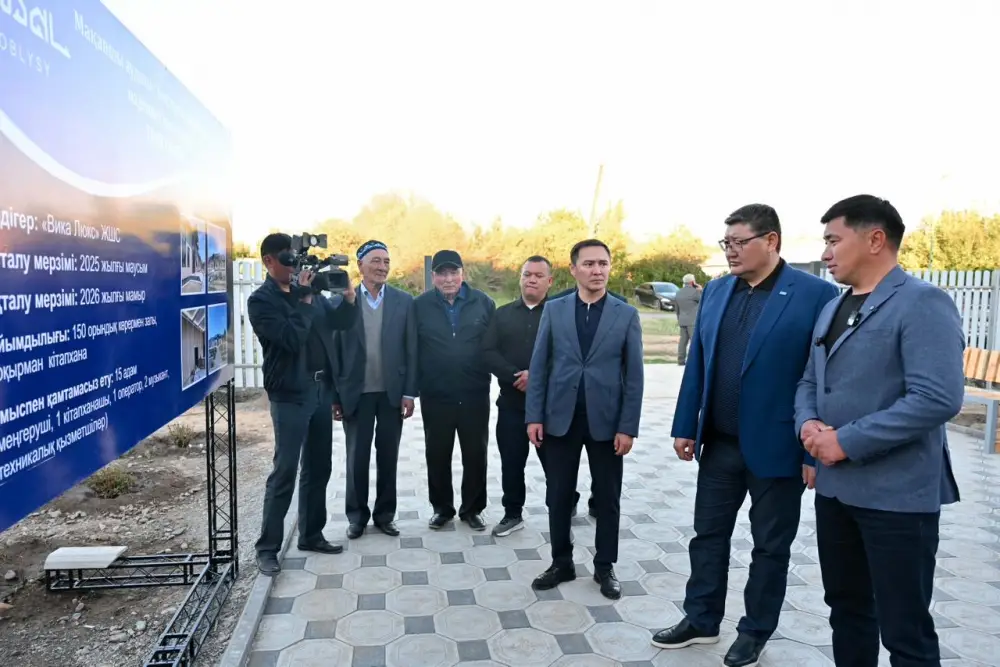 В скором времени в селе Коктерек будет введен в эксплуатацию дом культуры (2)