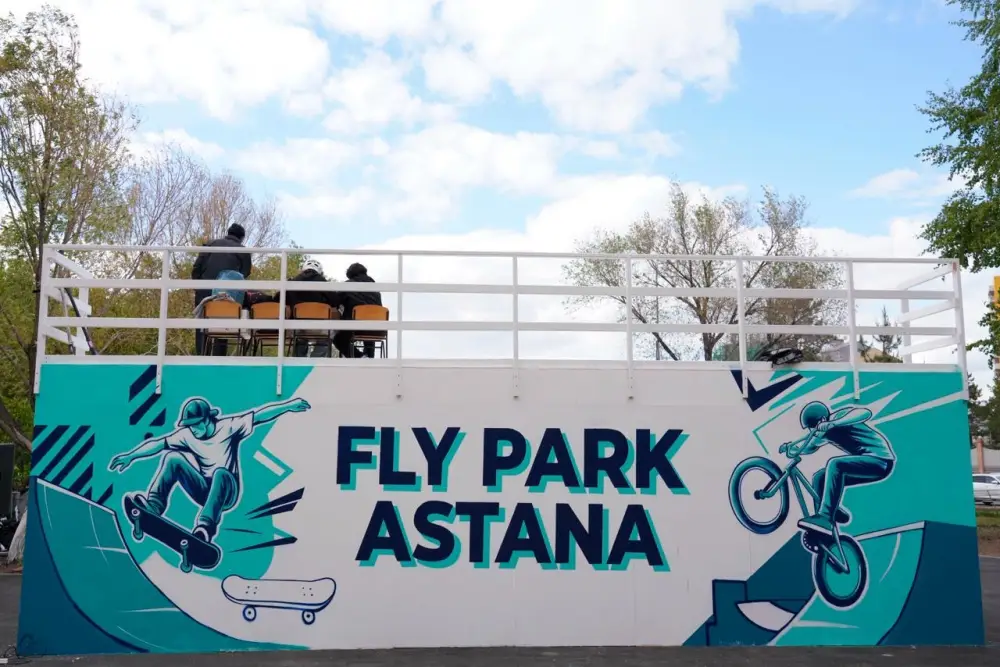 В Астане открылась экстремальная скейт-площадка Fly Park (7)