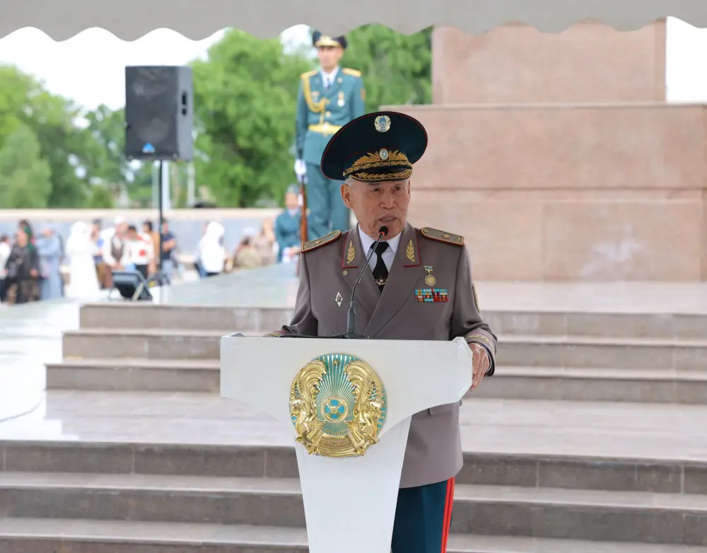 Новобранцы приняли военную присягу в Жамбылской области (7)