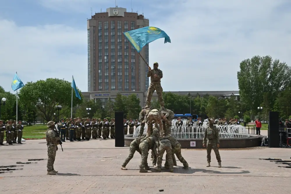 Более 4500 военнослужащих Вооруженных сил приняли Военную присягу (2)