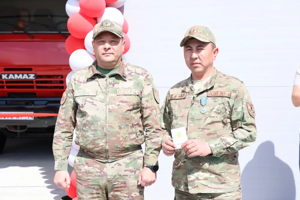 В Казахстане открыт 177-ой пост «Ауыл құтқарушылары» (2)