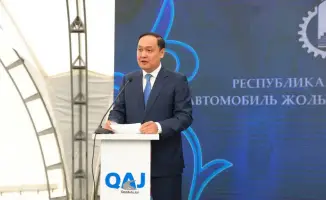 Реконструкция дороги на перевале Куюк в Жамбылской области