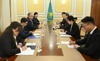 Встреча министров Казахстана и Китая в Нур-Султане