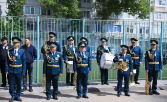 В Хромтау 102-летний ветеран войны Василий Грецкий получил поздравления и праздничное мероприятие в честь Дня Победы