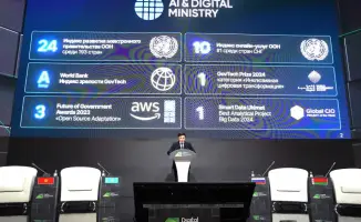 На международном форуме в Шымкенте Дмитрий Мун представил возможности Национальной платформы ИИ для автоматизации госуслуг
