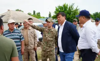 Туркестанская область: ситуация после сильных дождей под контролем местных служб