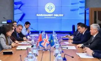 Обсуждение прав женщин и борьбы с насилием в Карагандинской области с участием Ермаганбета Булекпаева и делегации «ООН-женщины»