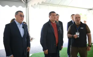 Нурлыбек Налибаев проверяет реализацию проектов в Алматинской области