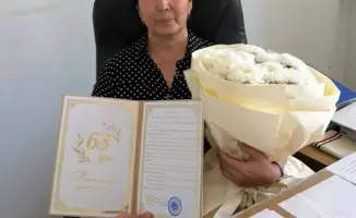 Шынар Таскараева ветеран водного хозяйства 40 лет опыта