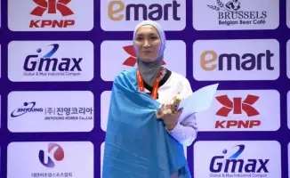 Алматинка Камиля Досмалова завоевала золото на чемпионате Азии по паратхэквондо в Улан-Баторе