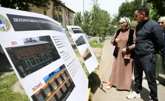 Ремонт фасадов 67 многоквартирных домов в Бостандыкском районе: улучшение городской инфраструктуры