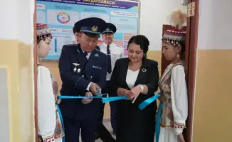 Светлый путь правопорядка: в Шымкенте открылся класс "Жас сақшы" имени Газиза Байтасова